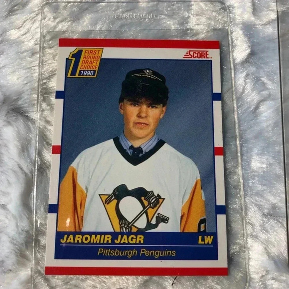 Jaromir Jagr Hockey Trading Card Score Card 428 set of 3 - Picture 4 of 4